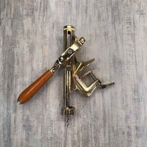 RAPID Swiss Made Table/Bar Mount Wine Bottle Opener Corkscrew Heavy Duty